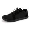 Large size breathable mesh shoes men's and women's fly-woven sports shoes wide version barefoot shoes flat casual shoes wide and narrow shoes
