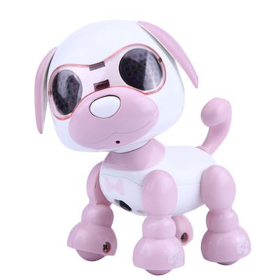 Robot Dog Pet Toy Smart Kids Interaktywny dźwięk spaceru Puppy LED Record Prezent edukacyjny