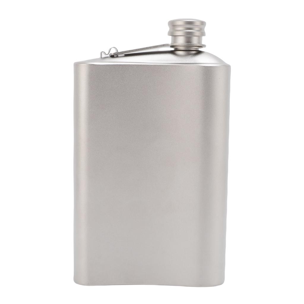 200ml Leakproof Ti Flask Portable Whisky Flask Hip Flask for Outdoor Camping Hiking