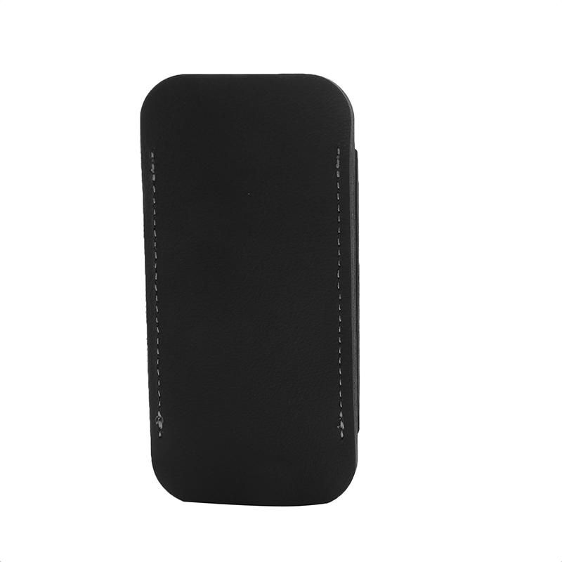 

Folding Knife Leather Cover Portable Handmade Pouch Wear Resistant Outdoor Belt Holster Folding Knifes Protective Storage Bag чорний