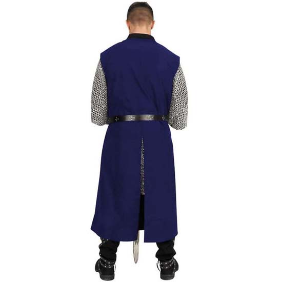 Medieval Halloween Knight Tabard Cosplay Costume Viking Sleeveless Tunic Warrior Dress Renaissance LARP