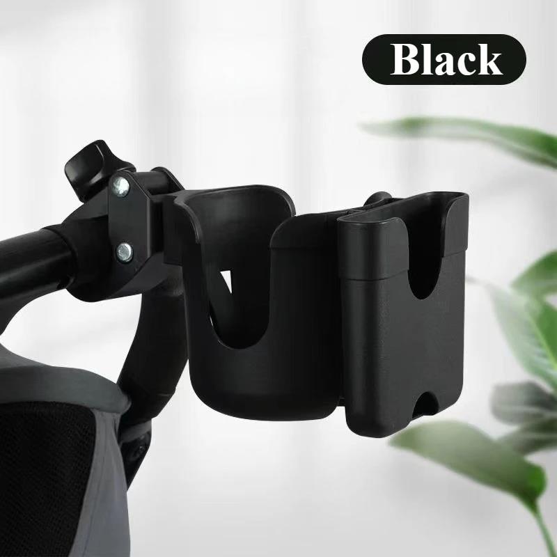 Pram Cup Holders Baby Stroller Water Cup Holder with Mobile Phone Holder Cart Carbicycle Pushchair Bottle Rack Phone Holders