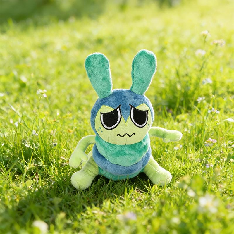 Cute Dandi Animation Home Decor Green Meow Pp Cotton Stuffed Children Friends Game Lovers Perfect Gifts Home Ornament Collection