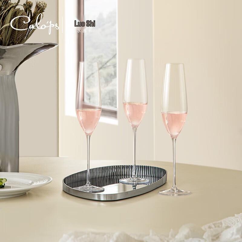 CALOPS Handmade Champagne and Wine Glasses