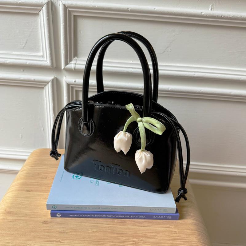 

Niche bag women s new summer versatile messenger bag portable bucket bag чёрный