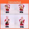 Claus Christmas Santa Toy With Music Playing Guitar Saxophone For Decor Festive