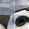 Retro Kitchen Floor Mat Quick-drying Doormat Durable Floor Rug  Household