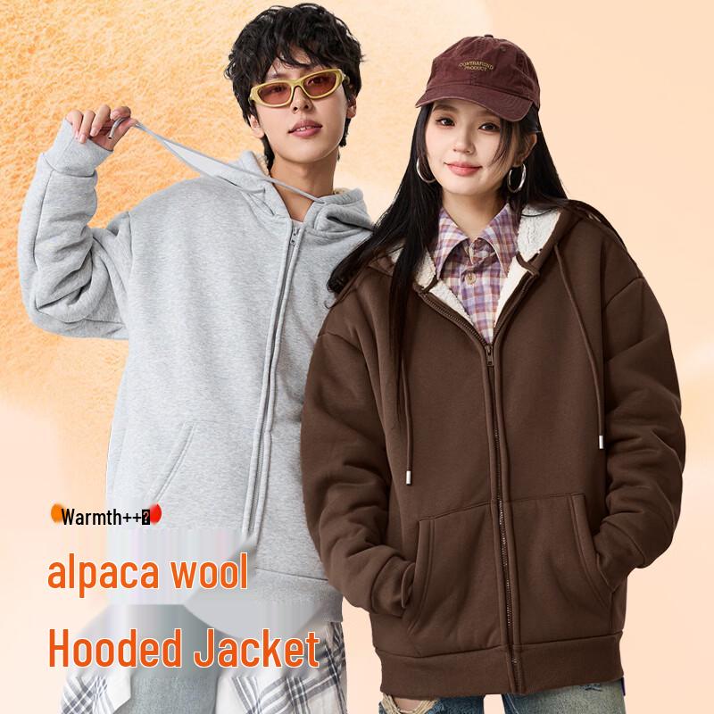 Warrior Men's Fleece-Lined Zip-Up Hoodie