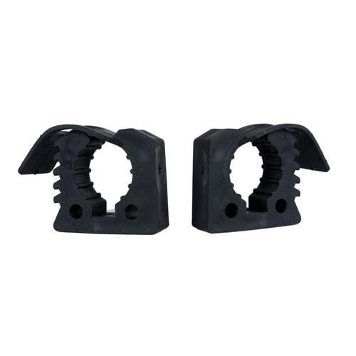 Original Quick Fist Clamp (2-Pack) [Diameter: 25mm-57mm] Rubber Tool Wall Mount Clamp