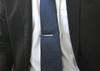TATEOSSIAN Brushed Classic Tie Bar (Gunmetal) (Tie Pin/Tie Clip)