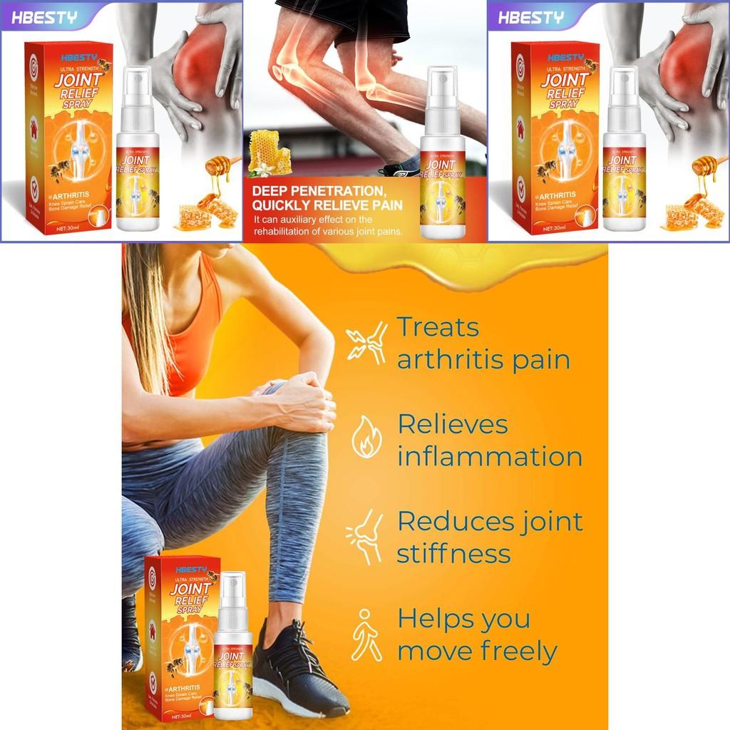 Bee Venom Knee Spray For Joint Relief And Comforting Herbal Care For Legs