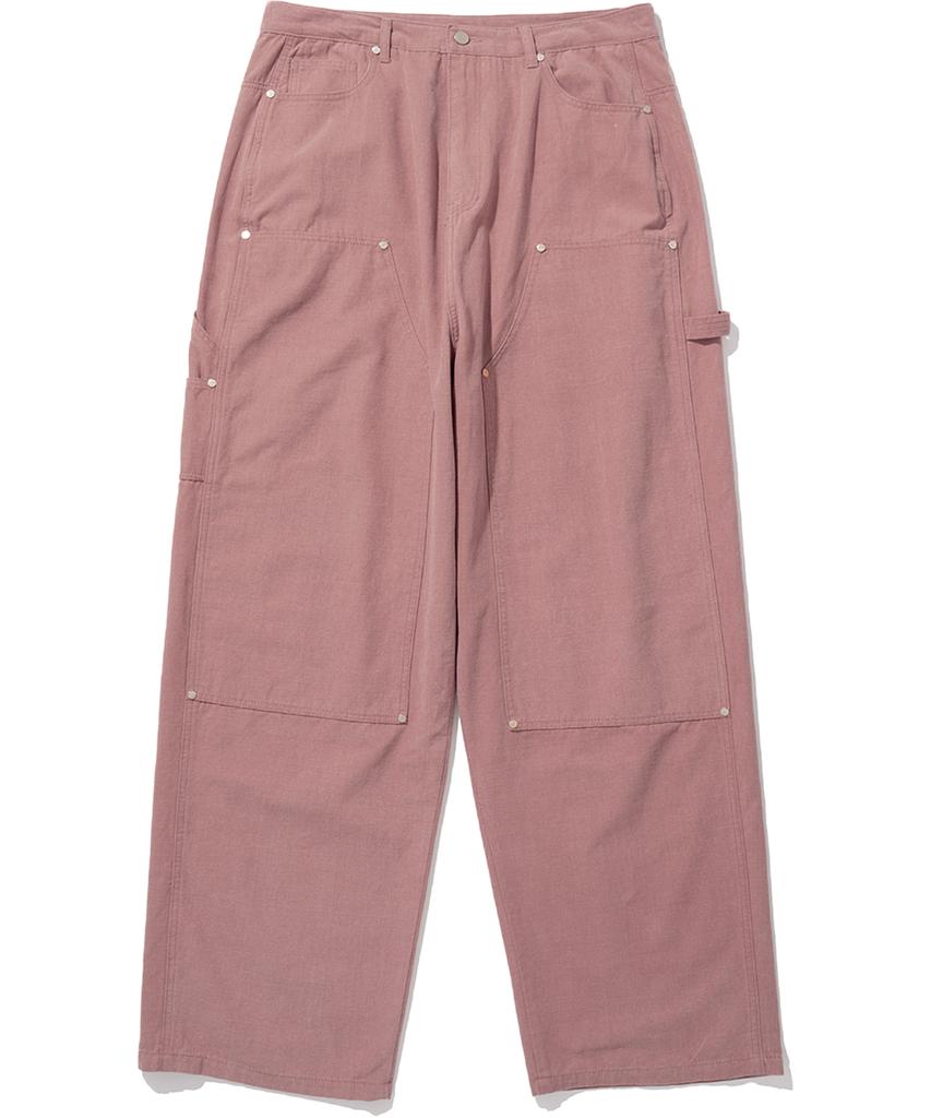 NOT4NERD Relax Fit Carpenter Pants - Pink