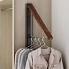 Clothes Drying Rack Foldable Wall Hanger Small Mounted Clothes Collapsible Garment Rack for Laundry Dryer