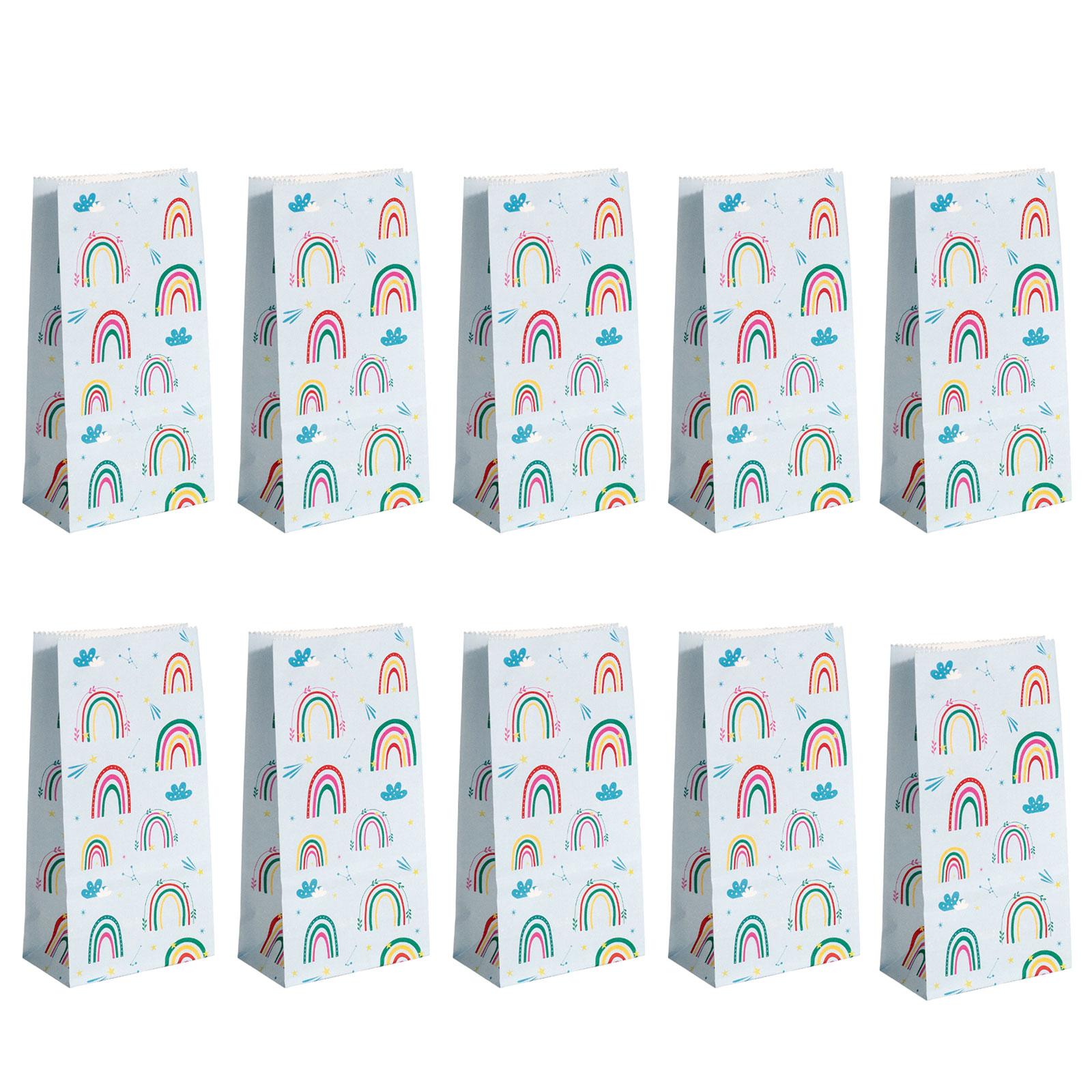 

Sturdy Paper Gift Bag for Parties Versatile and Durable DIY Baking Candy Cookies Packing Bag Eye Catching Packaging Bags