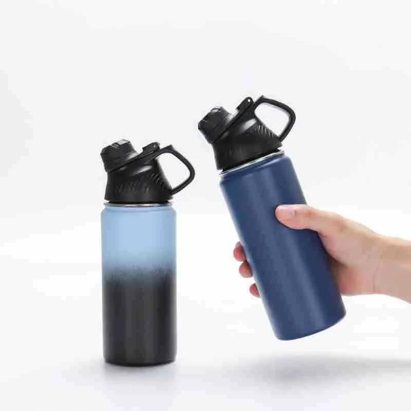 20OZ Isolierte Trinkflaschen ohne Logo Edelstahl Wasserflasche für Outdoor-Aktivitäten H001
