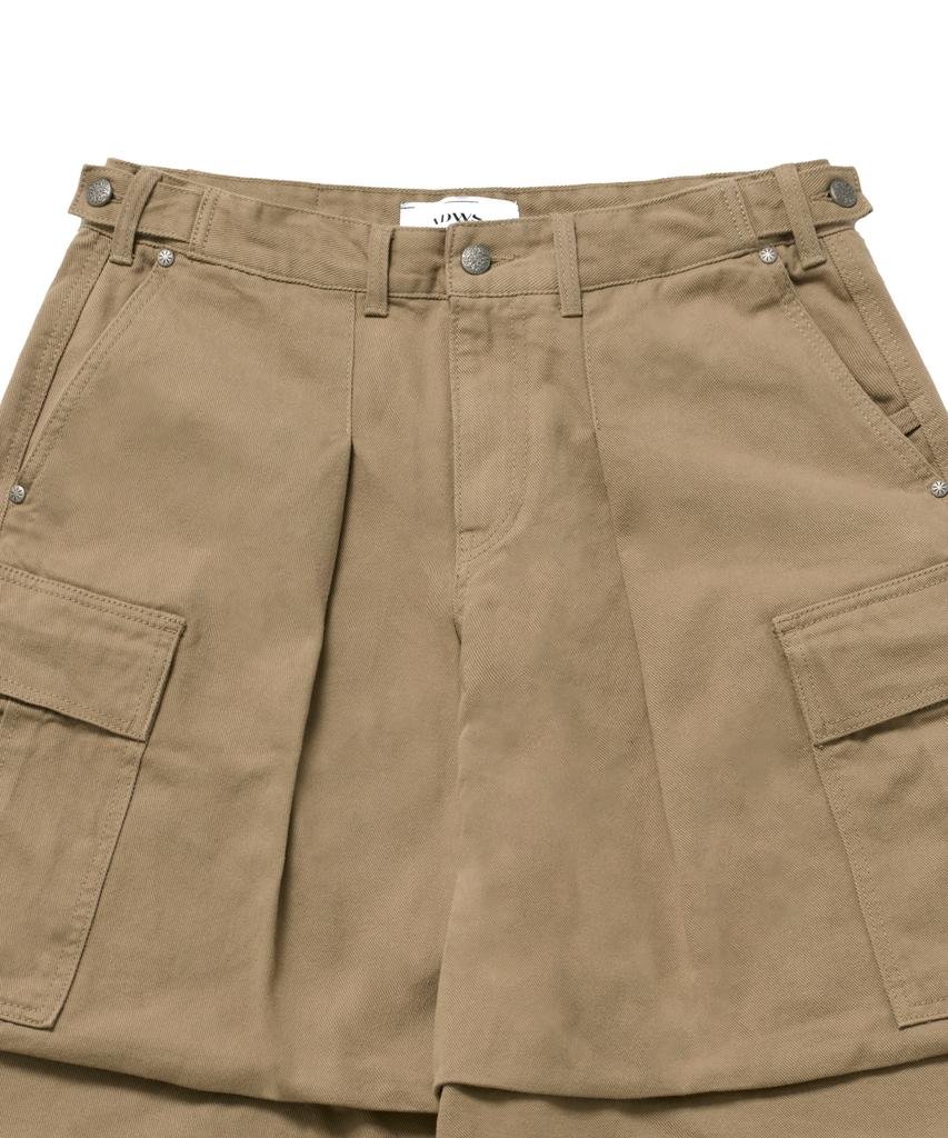 IDWS Titan Cargo Balloon Pants Beige