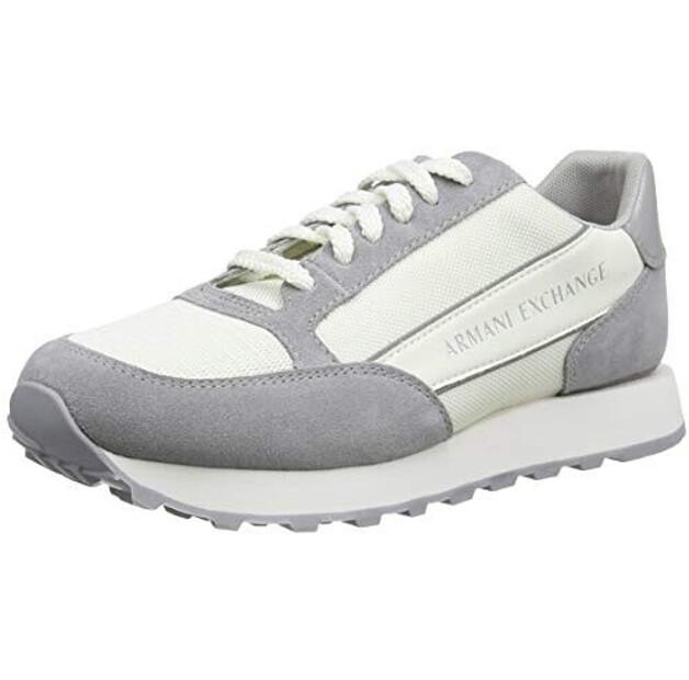 Armani Exchange Suede Bicolor Sneakers