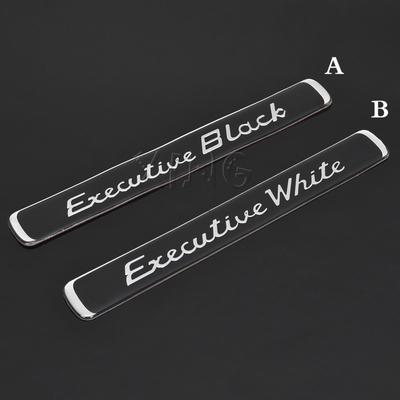 Autocolant rafinat pentru mașină, emblemă, autocolant pentru mașină Executive, alb, negru, accesorii auto