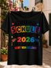 Completed 2026 Legend Leaving The Grounds Gerunisex Tee Bright Block Letters Stars And Graduation Unisex All Tshirt