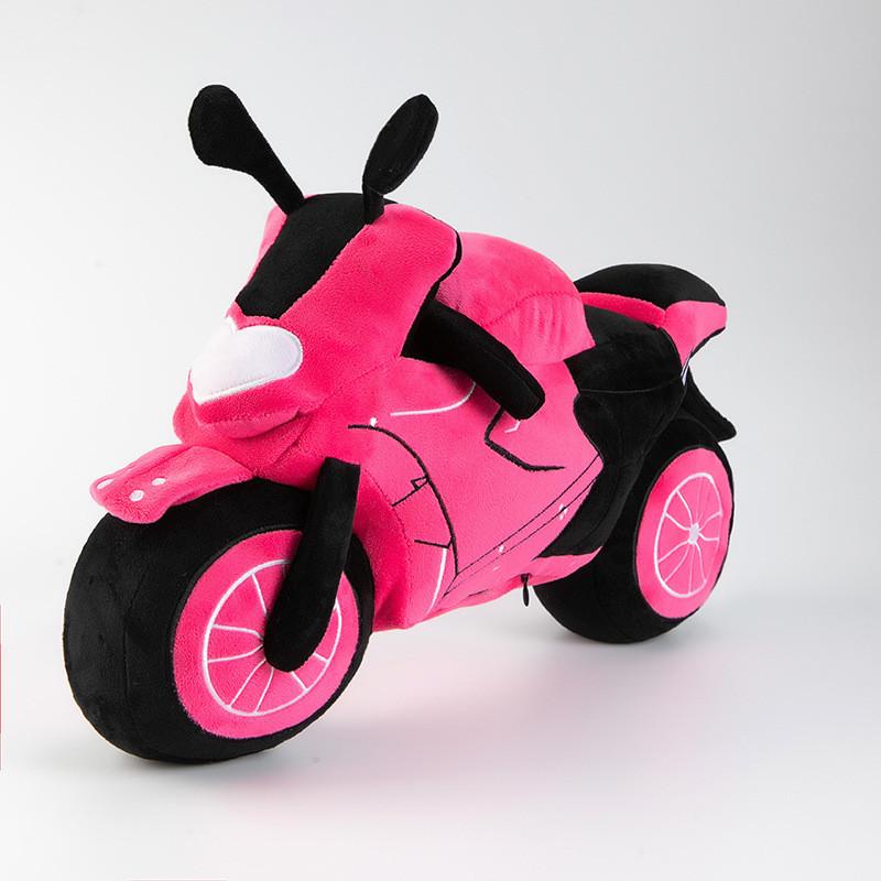 Adorabile Peluche Moto Cartone Animato Per Bambini Perfetto Come Cuscino da Abbracciare Regalo