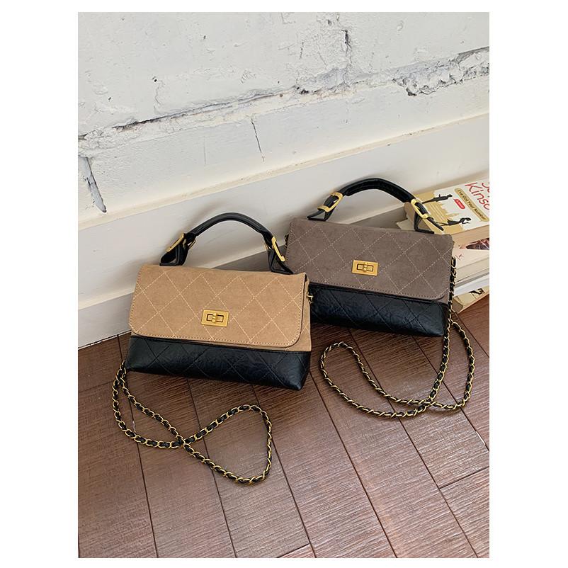 IELGY Ladies Messenger Bag Diamond Chain Summer Shoulder Small Square Bag