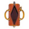 COACH Lacey zipper closure detachable shoulder strap cow leather handbag shoulder bag crossbody bag medium women's sunset color