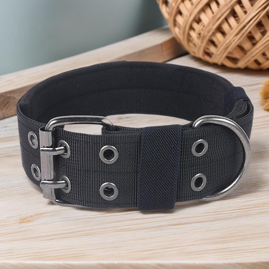 Collar For Dogs Wide Pet Traction Supplies With Leashes Wide Collar For Dogs For Walking Exercise Obedience Training Camping