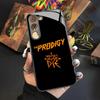 The Prodigy Artist Logo Phone Case For Samsung Galaxy S25 S24 S23 S22 S20 S21 Note20 Ultra Plus Fe Colored Silver Cover
