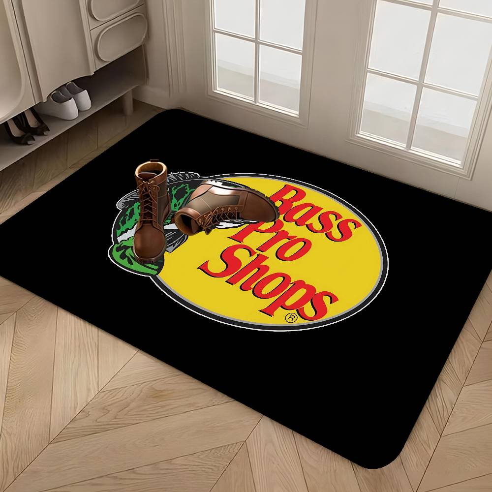 Fishing Brand Bass-Pro-Shops Floor Carpet Nordic Style Home Doormat Bathroom-Toilet Mats Bedroom Hotel Decor Mat