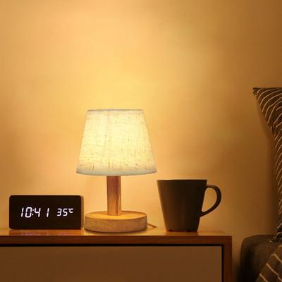 Retro LED Table Lamp USB Powered Lighting For Living Bedroom Bedside Night Lamp Desktop Linen Lamp Decoration LED Desk Lights