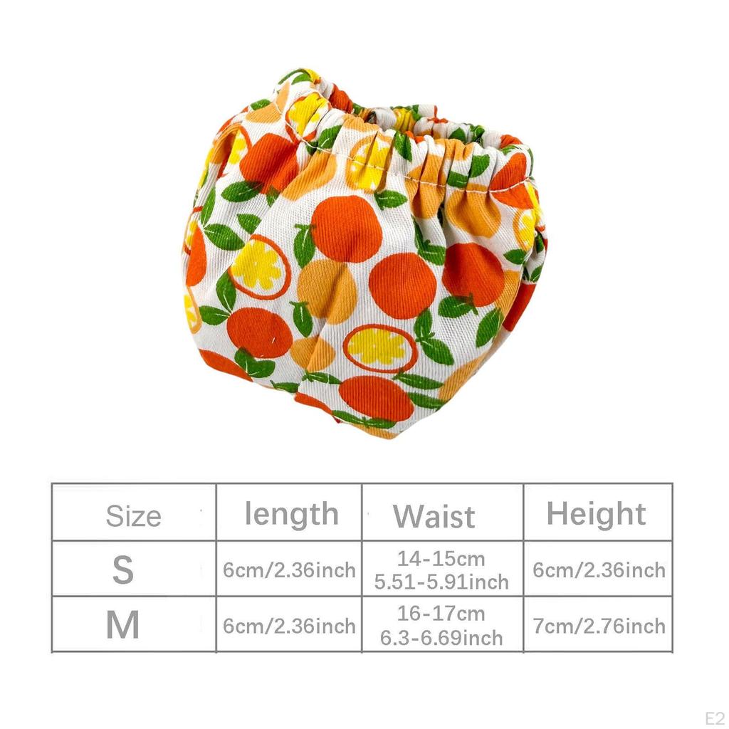 Squirrel Diapers Guinea Pig Diaper Clothes Pet Supplies Reusable Small for Groundhog