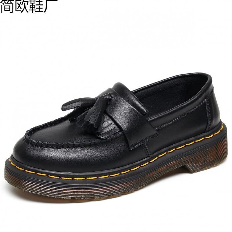 Women's leather low-top small leather shoes women's fashion student round head casual
