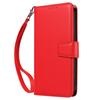 For Samsung Galaxy A25 5G (Global) (161.0 X 76.5 X 8.3mm) Case RFID Blocking PU Leather Wallet Flip Phone Cover with Wrist Strap