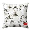 Seamless Watercolor Butterfly Digital Printing Short Plush Pillow Covers for Car Sofa Office Cushion Cover Home Goods 60x60cm