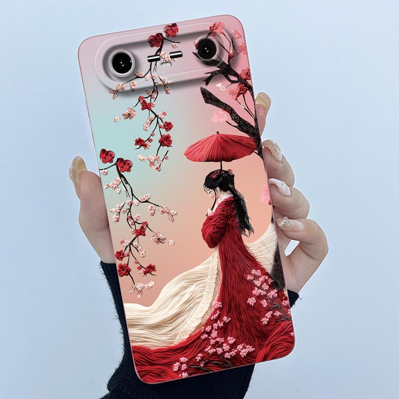 For Tecno Pova Slim 5G / Spark Slim 4G Case KM9 KM7k Fashion Simplicity Oil Painting Silicone Soft Casing Shockproof Back Cover