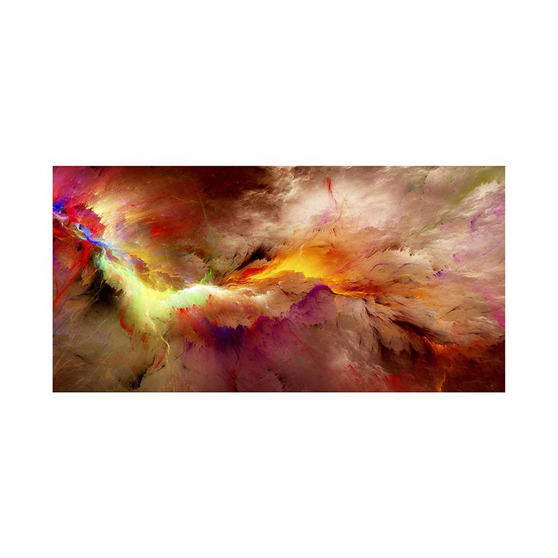 WCIC New Art Cloth Spectacular And Spectacular Scenery Of Clouds Abstract Cloud Decorative Painting Home Wall Decoration Hanging Painting