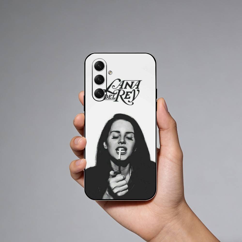 Singer L-Lana Del Rey Phone Case For Samsung Galaxy A73,A72,A71,A70,A52,A51 Others Soft Black Cover