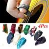4Pc/set Guitar Part Finger Picks Pickup Guitars Bass Fingerstyle Thumb Plectrums Pick Plectrum Musical Instrument Strap Accessor