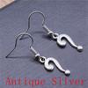 Boucles d'oreilles Symbole Om Yoga Vintage Boucles d'oreilles Mode Pour Femmes Apprêts de Fabrication de Bijoux DIY