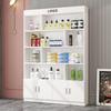 Beauty Salon Cosmetic Display Cabinet with Shelves for Makeup and Hairdressing Samples