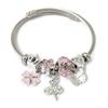 Pink Summer Cool Bracelet For Women Fashion Sweet Lightweight Breathable Wrist Jewelry Gift