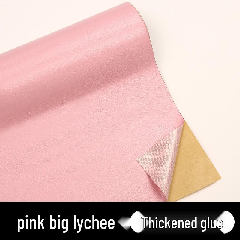 Self-Adhesive Lychee Pattern Leather Repair Patch for Sofa and Car Interior