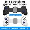 D11/D11S Wireless Stretchable Game Controller with Hall Triggers & Macro Buttons for Switch/Android/iOS/PC