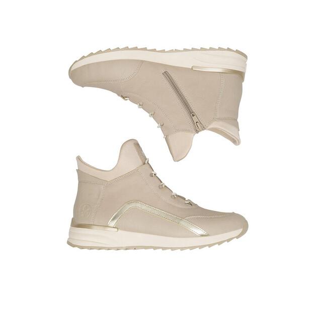 Rieker X8083-60 Beige Ankle Boots
