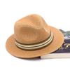 Korean Style Straw Sun Hat Unisex UPF Wide Brim for Women Men Summer Beach Outdoor Travel Boho