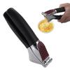 Metal Garlic Crusher Garlic Press Crusher Zinc Alloy Peeler Masher Rust-Proof Squeezer Hand Tools Ergonomic Handle Kitchen