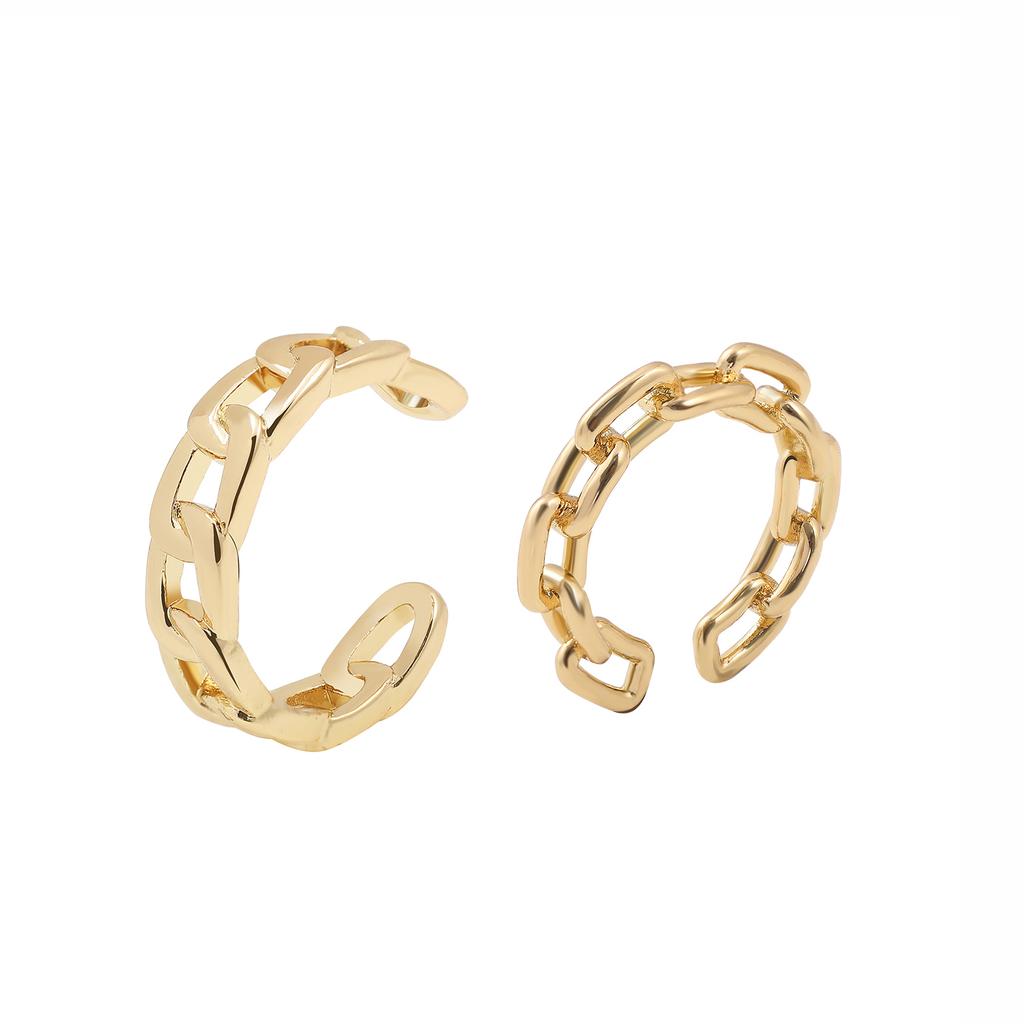 New Arrival Multicolor CZ Crystal Ear Cuff Stackable C Shaped Ear Clips No Pierced Cartilage Earring for Women Earcuffs
