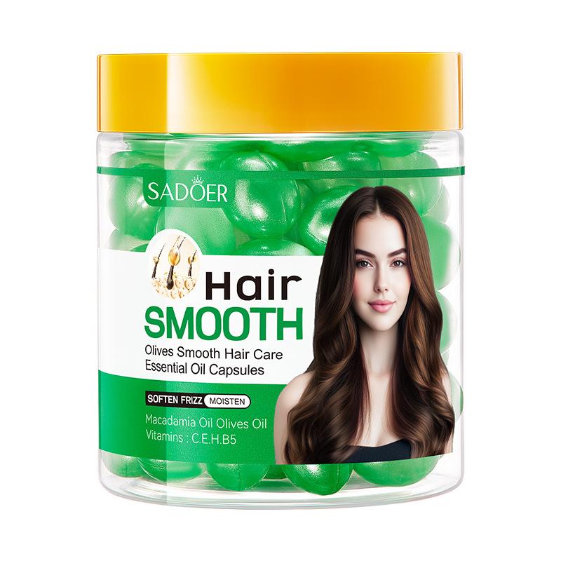 Olive Softening Hair Care Essential Oil Capsules 1mlx60pcs Refreshing Hair Care Essential Oil Manufacturer 1mlx60pcs
