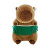 New Summer Hula Skirt Capybara Plush Toy Doll Ugly Cute Beach Skirt Kapibara Doll Gift