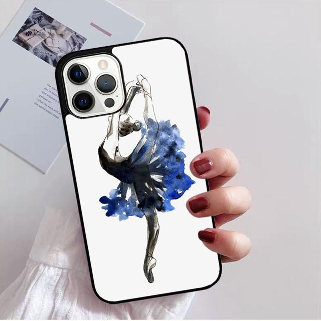 Ballet Ballerina Dance Shoes Phone Case Back Cover for iPhone 17 Air 16 15 14 13 11 12 Pro Max PlusS Shell Coque